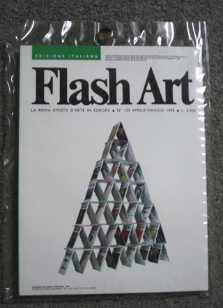 Collezione 1985 - 1992, Maurizio Cattelan
Strategie, 1990
edizione speciale Flash Art, numerato e firmato, 59/90
21 x 27 x 1 cm