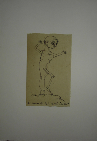 Collezione 1993 - 1995, Leonardo Pivi
Senza titolo, 1994
inchiostro su carta
17 × 25 cm