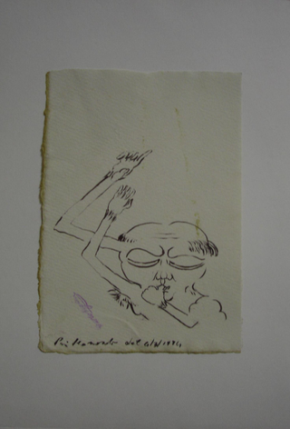 Collezione 1993 - 1995, Leonardo Pivi
Senza titolo, 1994
inchiostro su carta
17 × 25 cm