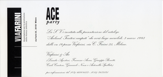 Aceparty, Invito