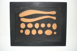 Collezione 1985 - 1992, Luigi Mainolfi
Senza Titolo, 1987
terracotta su legno
36 x 27 x 3 cm