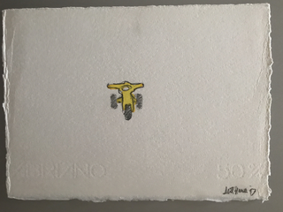 Collezione 1995 - 1999, Alex Pinna
Invito, 1997
disegno su cartoncino
12 × 20 cm