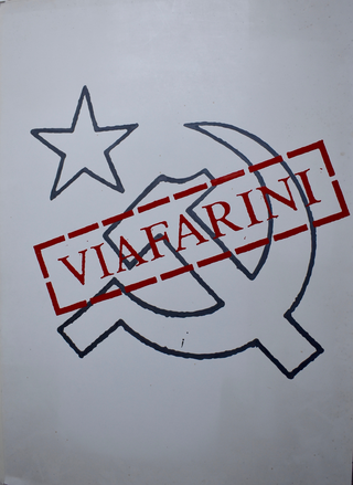 Collezione 1985 - 1992, Maurizio Taioli 
Manifesto per Viafarini, 1991
70 × 100 cm