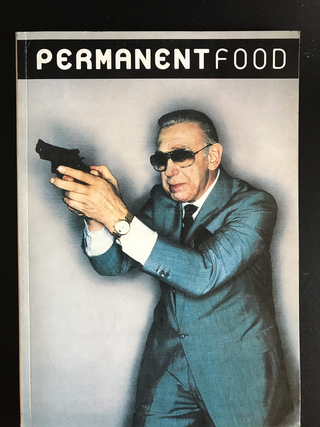 Collezione 1995 - 1999, Maurizio Cattelan
Permanent Food n.5, 1995 – 2007
17 × 23,5 cm