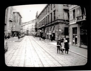 MAPPE '96, Laura Ruggeri, 30 minuti dal centro, 1995, 4 video.
Foto di Mario Gorni
 